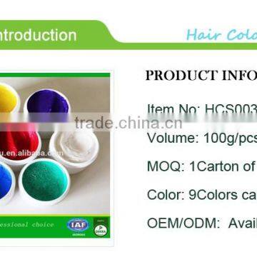 Temporary Shinner Wax Hair Color for Crazy Party photo-6