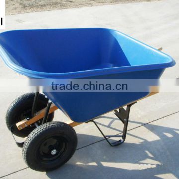 WH9600 heavey duty wheelbarrow wood handle wheelbarrow