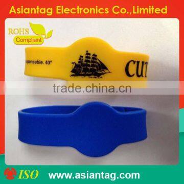 Custom printing 13.56MHZ Bracelet RFID Wristband