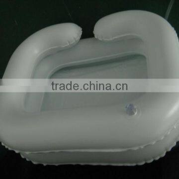 inflatable hair wash basin,inflatable wash basin,inflatable item,inflatable toy,inflatable product