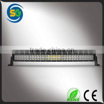 180w led curved off road light bar, 30inch led curved light bar, 60pcs*3 led light bar off road