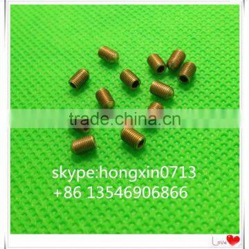 2015 hot sale cheap and high quality Hexagon socket set screws with cone point