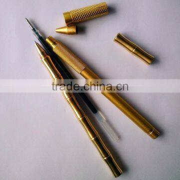 brass pen socket , ballpoint shell customized service