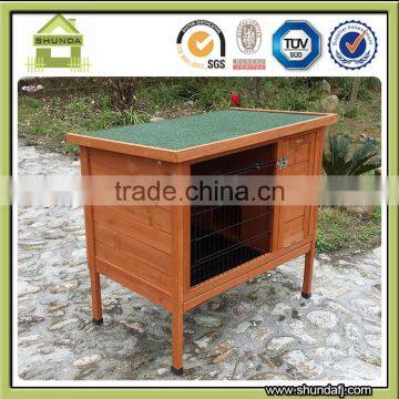 SDR010 Wooden Pet Rabbit Hutch Designs House Wholesale