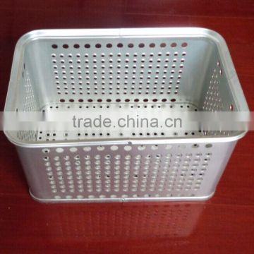 Aluminum laundry container