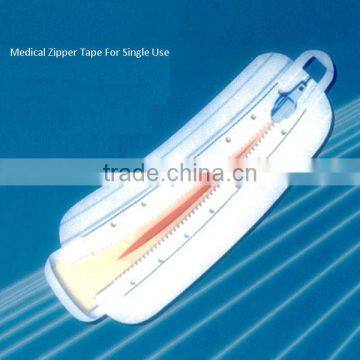 Disposable Surgical Zipper Tape For Wound Closure