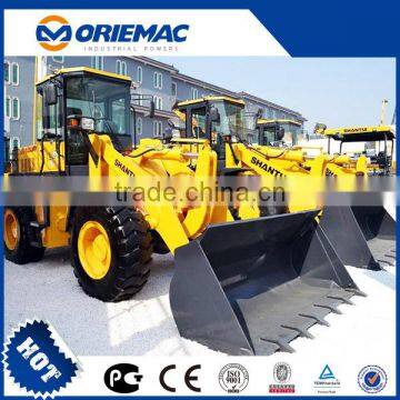 Construction machinery Shantui Loading capacity 3t 1.7m3 SL30W used wheel loader 9 ton