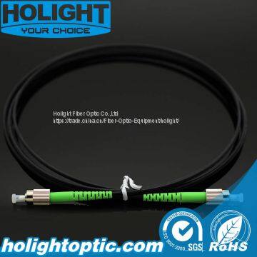 FC APC to FC APC Simplex Fiber Optic Patch Cord