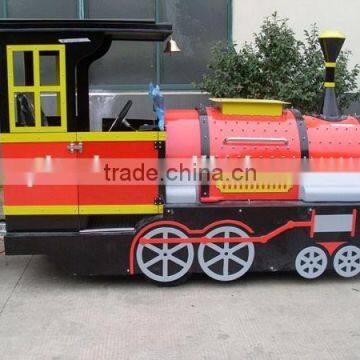 Amusement Park Electric Trackless Fun Train, Shopping Mall, Indoor and Outdoor Fun Train, Mini Electric Train photo-4
