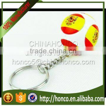 Spain fans soccer keychain /soccer key ring for Euro 2016