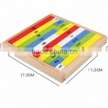 Wooden Educational Toys Math Montessori Material for Kindergarten photo-3