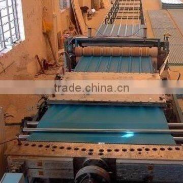 PVC Plastic Waving Tile Producing Machine photo-2