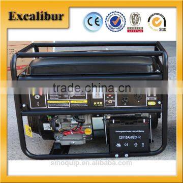 Excalibur Air Cooled Open Frame 5KW Gasoline Generator Model S6500E