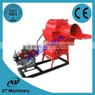 5.5kw 8hp 1600kg/h mini multifunctional wheat thresher