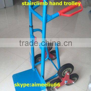 foldable 6 wheels climb stairs hand truck factory