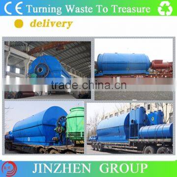 High Quality Waste Tyre /scrap Plastic Recycling Machine Waste to Oil Pyrolysis Plant photo-3