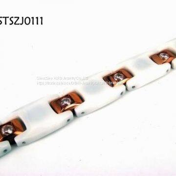 Valentine 's Day Gift Titanium Steel Bracelets Jewelry Embrossed Logo photo-3