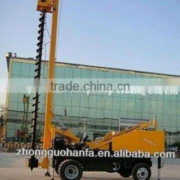 Big diameter drilling machines,11m depth pile drilling rig, HF360 piling drilling rig