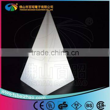 Color Changing Remote LED Pyramid Light Led Table Light/table Lamp Mood Light