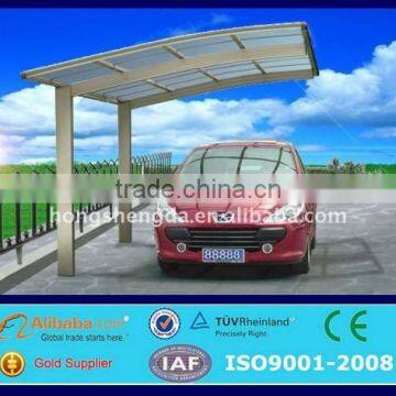 Low Cost Good Transparency Prefabricated PVC Car Shed/canopy/carport photo-3