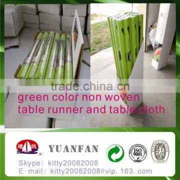 BSCI PASS--Top Quality Spunbond Non Woven Table Cloth / Table Runner photo-5