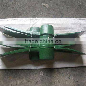 P410 forged pickaxe for garden