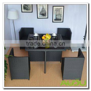 Audu Waterproof Dining Set Brown Mainstays Furniture photo-2