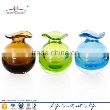 Aroma Reed Diffuser With Rattan Sticks;decorative Glass Reed Diffuser