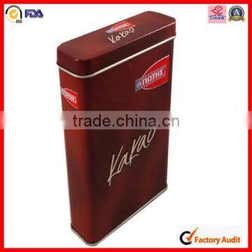 Airtight Rectangular High Quality Coffee Tin Boxes photo-5