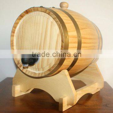 Natural Hot Selling Wooden Wine Barrel for Netherlands Market photo-3
