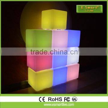 home decor led cube bright light, bar nightclub led cube light