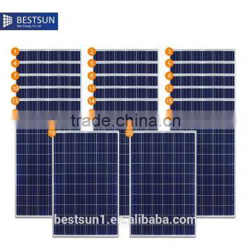 BESTSUN BFS-4000W Latest Design Competitive Price Complete Set Solar Panel System photo-3