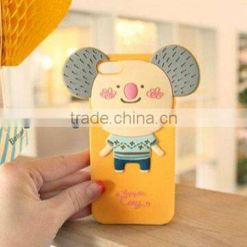 Silicone cartoon phone case