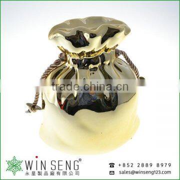 cheap bag shaped ceramic animal piggy bank for sale
