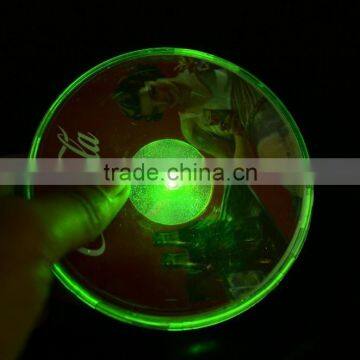 2016 New Product Promotional Led Coaster/ Led Sticker Coaster for the Party/events photo-3