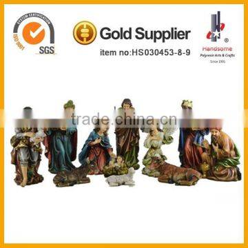 High Quality Christmas Crib Nativity Set Figuris photo-2