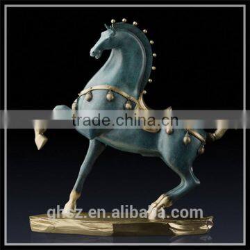 Gifts & Crafts Animal Figure Resin Horse Staue photo-5