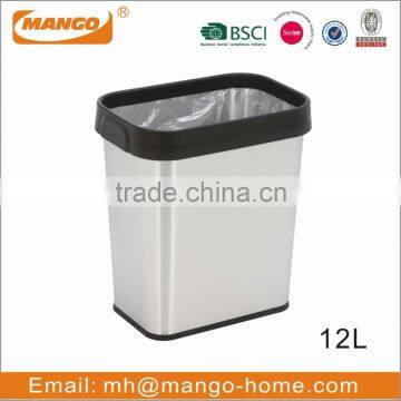 Hot Sale Novelty Open Top Stainless Steel Trash Can photo-5