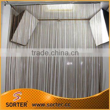 decorative metal curtain for doors