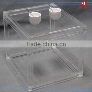 China manufacturer wholesale plexiglass modern coffee side table