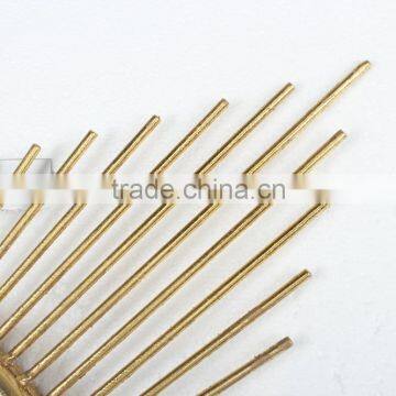 Antique Gold Starburst Decorative Mirror Wall Hanging photo-3