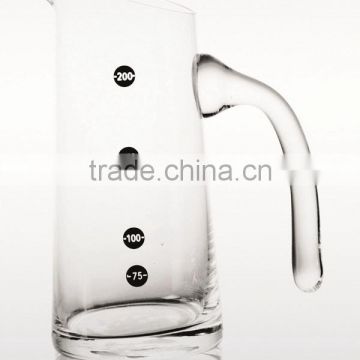 200ml clear wine aerator decanter with handles