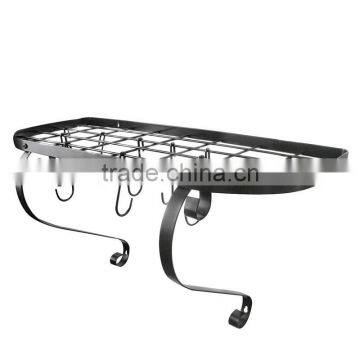 2017 Wholesale Hot Selling Hanging Pot Rack, Metal Wall Mounted Holders photo-2