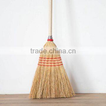 Corn Fiber Heavy-Duty Wire Banded Warehouse Soft Industrial Broom photo-5