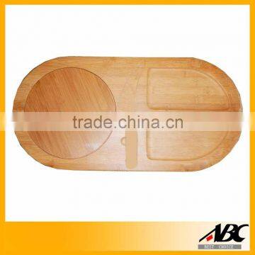 New Style Oval Shape Cheese Wooden Cutting Board