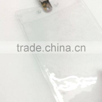 3" * 4" ID Badge Holder With Metal Clip, Name Tag Holder, ID Card Holder With Clip photo-2