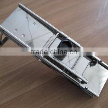 manual stainless steel mandolin slicer / hand vegetable slicer