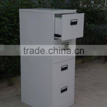 Office Funture 4 Drawer Vertical Cold Rolled Steel Filing Cabinet With Lock Key photo-4