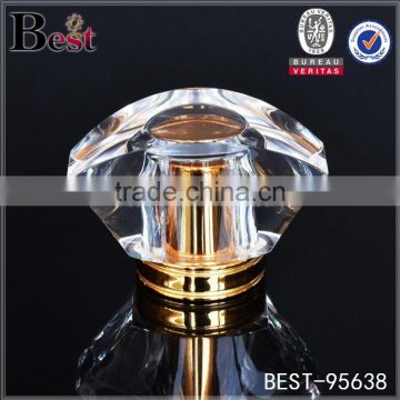 special design crystal perfume cosmetic bottle cap, surlyn cosmetic bottle cap for perfume bottle