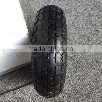 Plastic Heavy Duty Wheelbarrow Wheels 3.50-4 photo-3